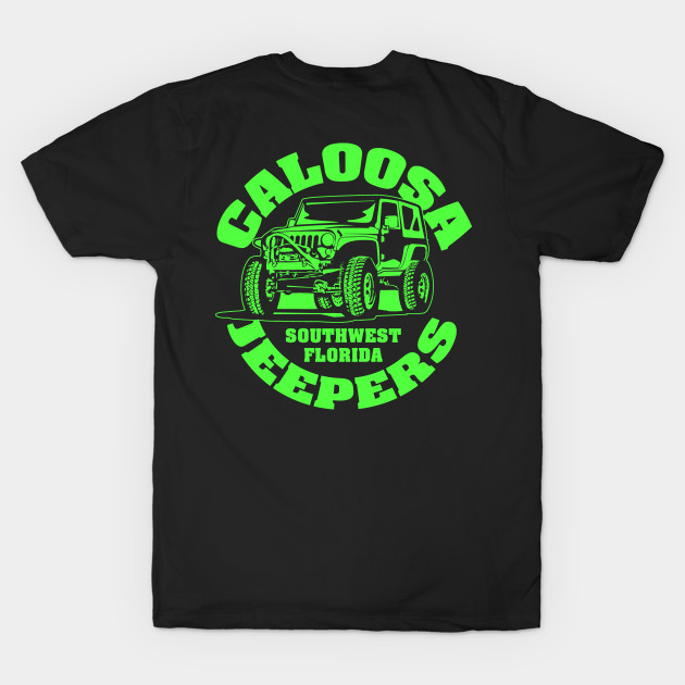 Caloosa Lime Green Logo by Caloosa Jeepers 